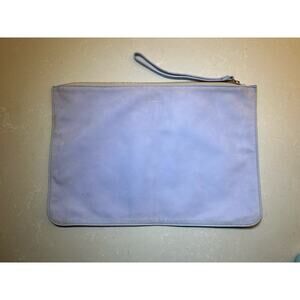 Blumarine purple‎ clutch leather Italian leather purse